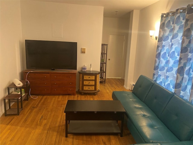 8410 101st St Unit 3U, Richmond Hill, NY 11418 - living room featuring wood finished floors