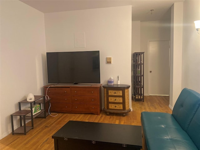 8410 101st St Unit 3U, Richmond Hill, NY 11418 - living room with light wood-style flooring and baseboards