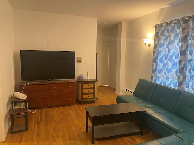 8410 101st St Unit 3U, Richmond Hill, NY 11418 - living room with wood finished floors