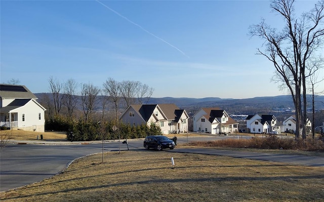 27 Catskill High Rail, Monroe, NY 10950 - view of asphalt road featuring a residential view and a mountain view