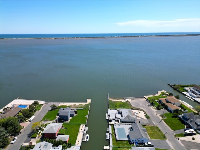 39 Whiting Rd, East Quogue, NY 11942 - aerial view of residential area with a nearby body of water