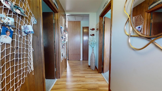 39 Whiting Rd, East Quogue, NY 11942 - corridor with wood finished floors