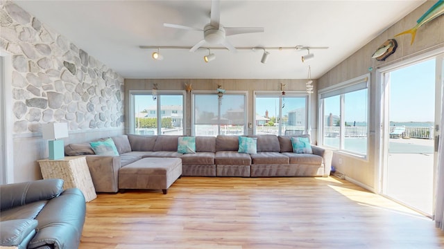 39 Whiting Rd, East Quogue, NY 11942 - sunroom with track lighting