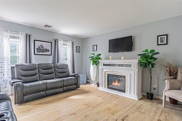 7 Angelas Way, Goshen, NY 10924 - living room with wood finished floors and a fireplace