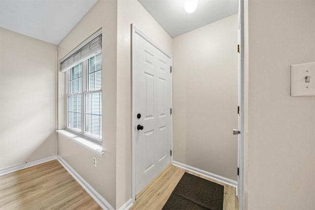 65 Jimal Dr, Middletown, NY 10940 - entryway with light wood-type flooring and baseboards