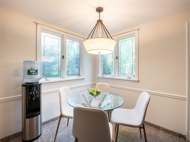 37 Longview Rd, Port Washington, NY 11050 - dining room featuring granite tiled floors and baseboards