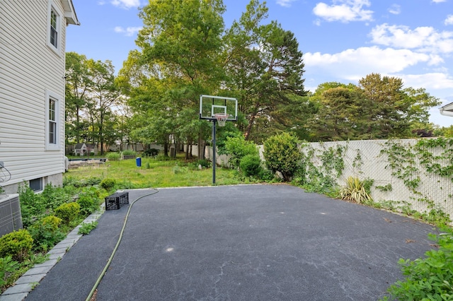 85 Mowbray St, Patchogue, NY 11772 - view of patio / terrace featuring basketball hoop