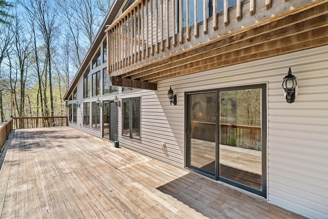 216 Cortese Rd, Call Listing Agent, PA 18405 - view of wooden deck