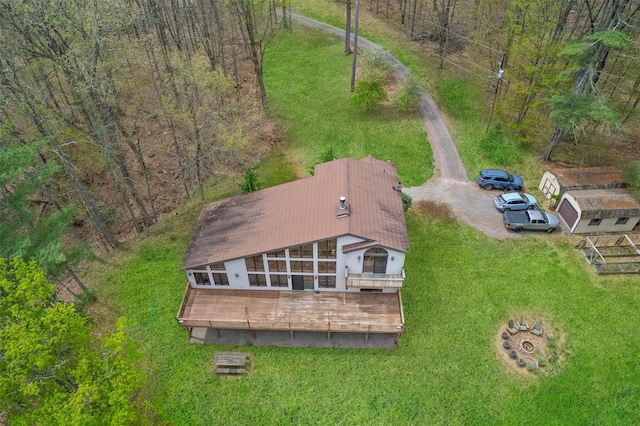 216 Cortese Rd, Call Listing Agent, PA 18405 - view from above of property