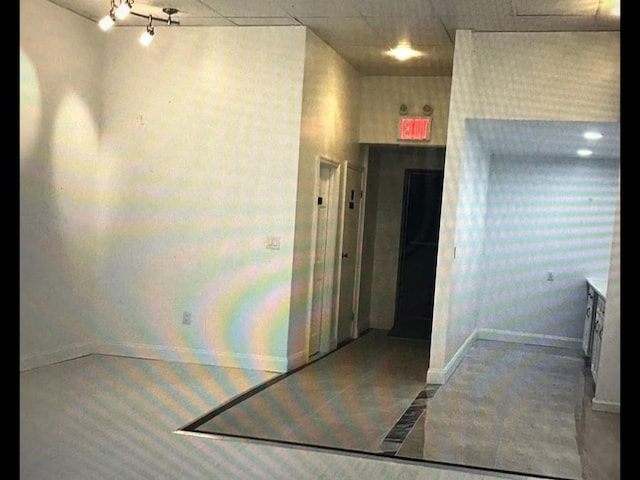 427 New Lots Ave, Brooklyn, NY 11207 - hall featuring baseboards and carpet