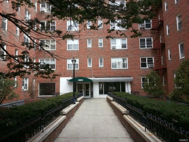 480 Riverdale Ave Unit 5M, Yonkers, NY 10705 - view of apartment building / complex featuring cooling unit