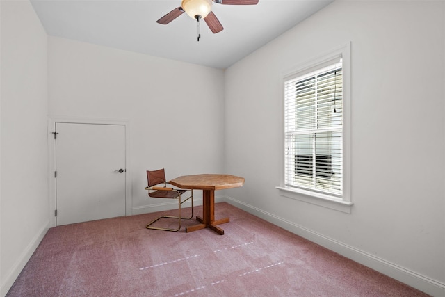 1 Sly St, Warwick, NY 10990 - carpeted spare room with ceiling fan and baseboards