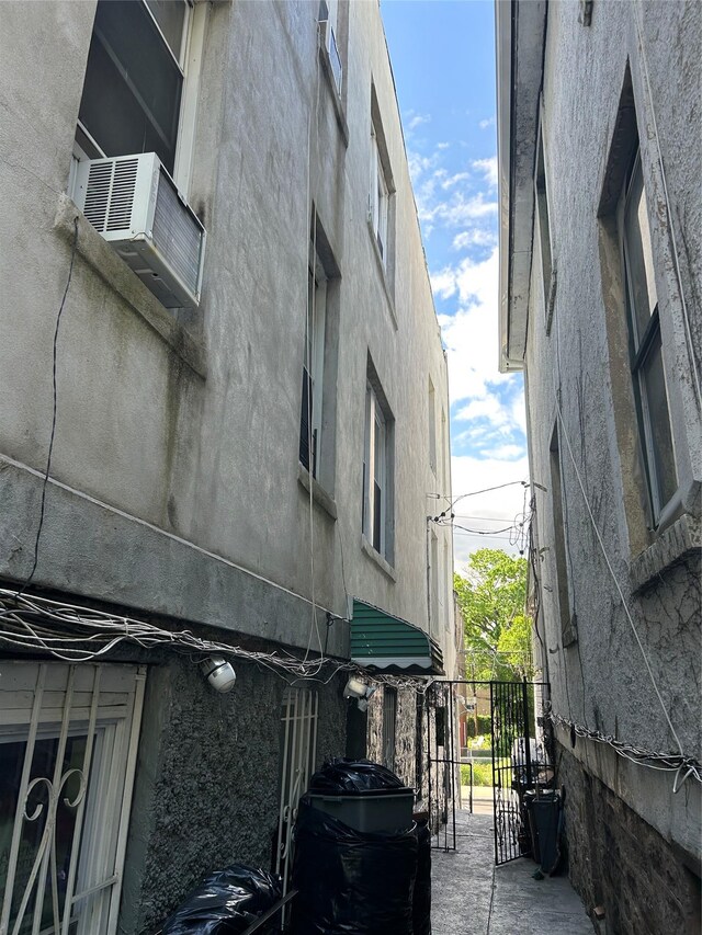 view of property exterior featuring stucco siding