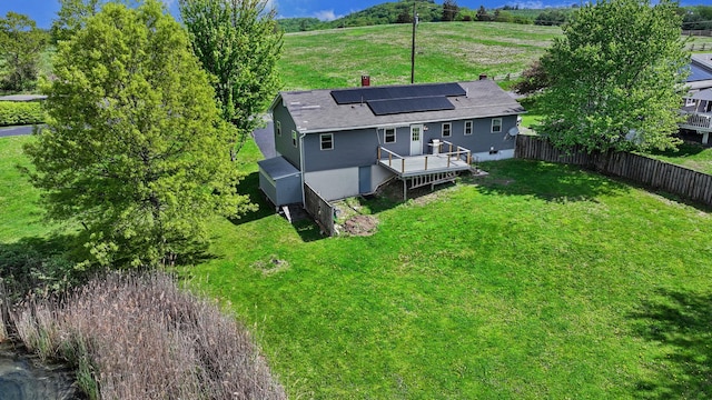 aerial view of property and surrounding area
