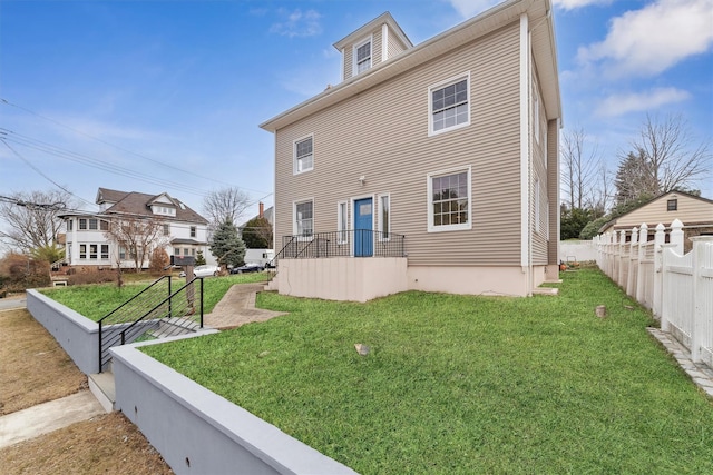 view of rear view of house