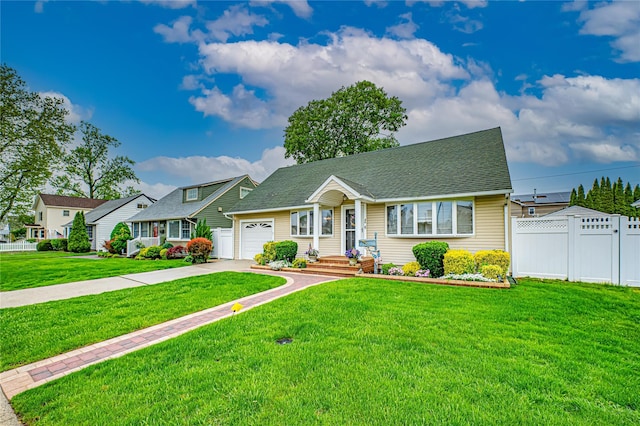 86 Vincent Rd, Hicksville, NY 11801 - view of front facade featuring an attached garage, concrete driveway, and roof with shingles