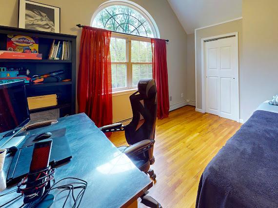 293 S Centerville Rd, Middletown, NY 10940 - office space featuring wood finished floors and lofted ceiling