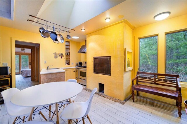62 Stag Forest Rd, Forestburgh, NY 12777 - dining space featuring light wood-style flooring