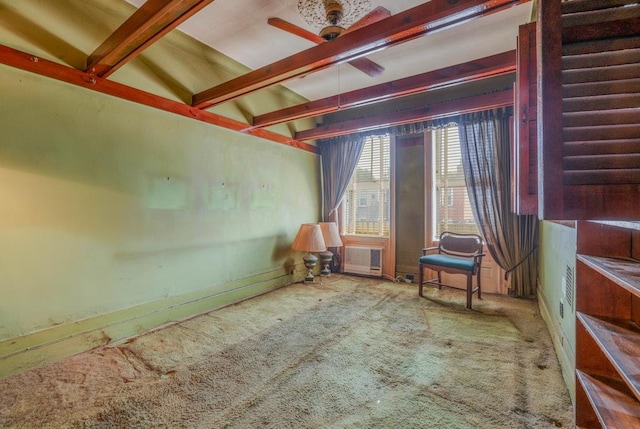 62-12 60th Dr, Maspeth, NY 11378 - sitting room featuring carpet flooring and ceiling fan