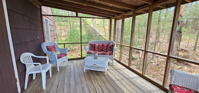 198 Eldred Yulan Rd, Call Listing Agent, NY 12732 - sunroom featuring lofted ceiling
