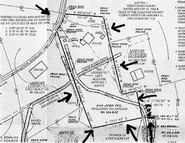 198 Eldred Yulan Rd, Call Listing Agent, NY 12732 - survey map / technical document
