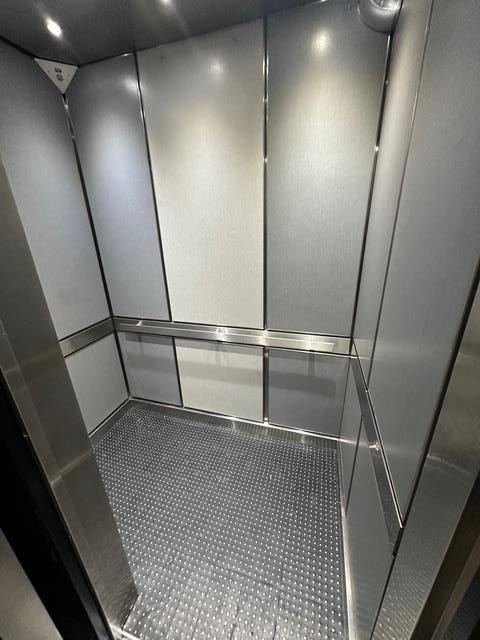 view of elevator