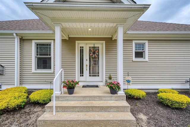 7 White Oak Ct Unit 7, Coram, NY 11727 - property entrance featuring roof with shingles