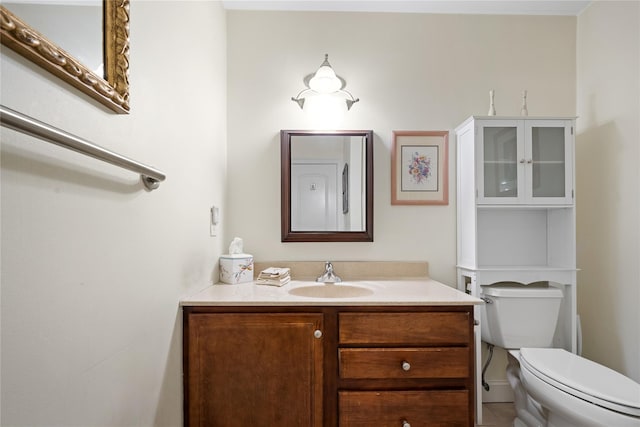 7 White Oak Ct Unit 7, Coram, NY 11727 - half bathroom with toilet and vanity