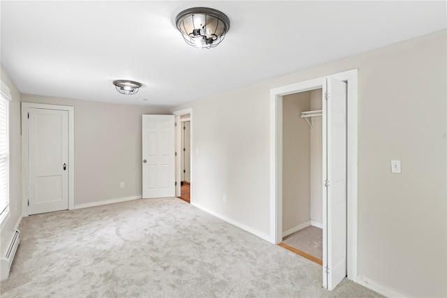 5105-5103 Rte 82, Salt Point, NY 12578 - unfurnished bedroom featuring carpet floors, baseboards, and a closet