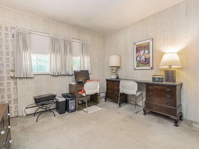 36 Lisa Dr, Dix Hills, NY 11746 - office area with carpet floors
