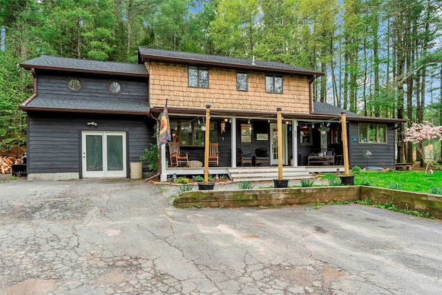 45 Proctor Rd, Eldred, NY 12732 - rear view of property with roof with shingles