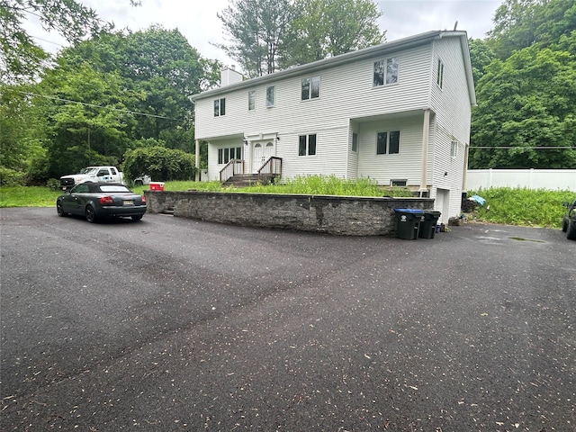 1433 Rte 208, Washingtonville, NY 10992 - view of front facade featuring a chimney