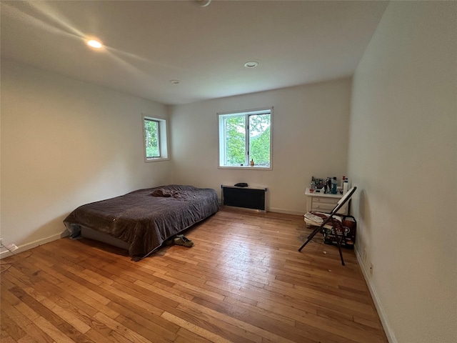 1433 Rte 208, Washingtonville, NY 10992 - bedroom with hardwood / wood-style floors, baseboards, and recessed lighting