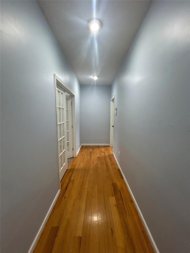 1433 Rte 208, Washingtonville, NY 10992 - corridor with baseboards and light wood-style floors