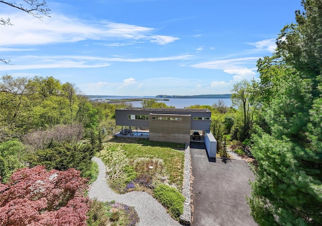 26 Mount Green Rd, Croton-On-Hudson, NY 10520 - view from above of property with a large body of water