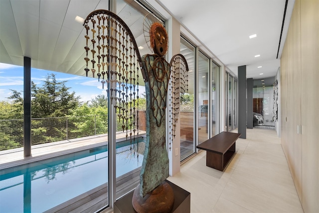 26 Mount Green Rd, Croton-On-Hudson, NY 10520 - entryway with light tile patterned flooring