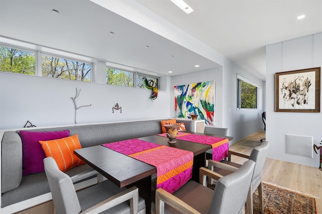 26 Mount Green Rd, Croton-On-Hudson, NY 10520 - dining space featuring wood finished floors and recessed lighting