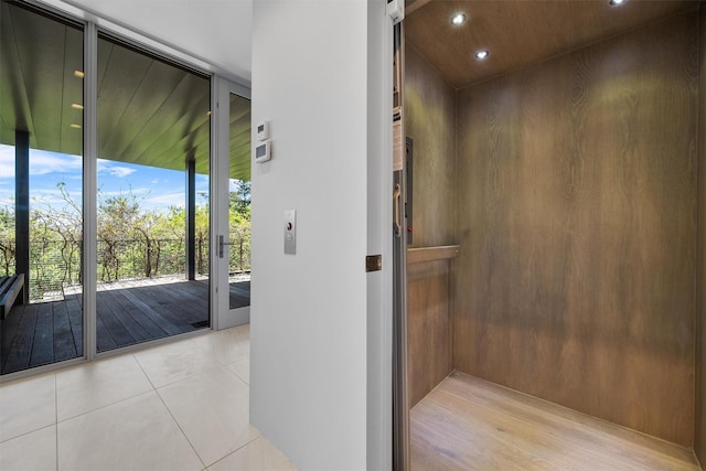 26 Mount Green Rd, Croton-On-Hudson, NY 10520 - relaxing sauna with tile patterned flooring and recessed lighting