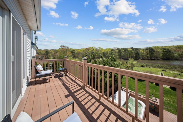 9 Fairwind Ct, Oakdale, NY 11769 - view of deck