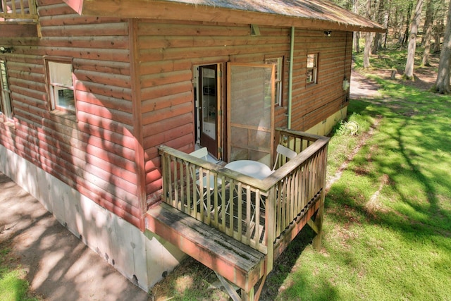 60 Park Road Ext, Eldred, NY 12792 - view of wooden deck