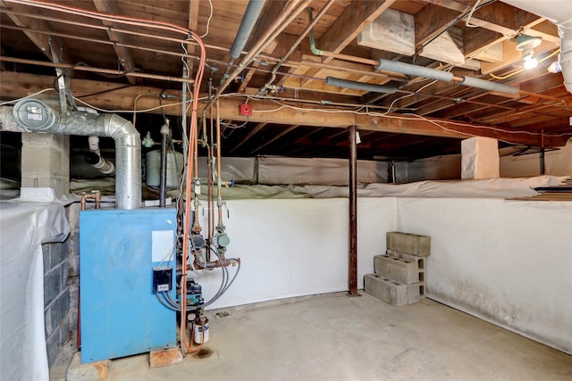 24 Haynes Ave, West Islip, NY 11795 - unfinished below grade area featuring a heating unit