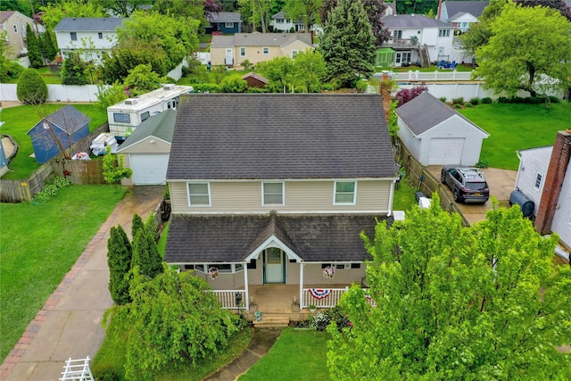24 Haynes Ave, West Islip, NY 11795 - aerial perspective of suburban area