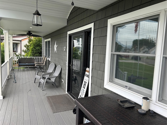 52 S Windhorst Ave, Bethpage, NY 11714 - view of wooden porch