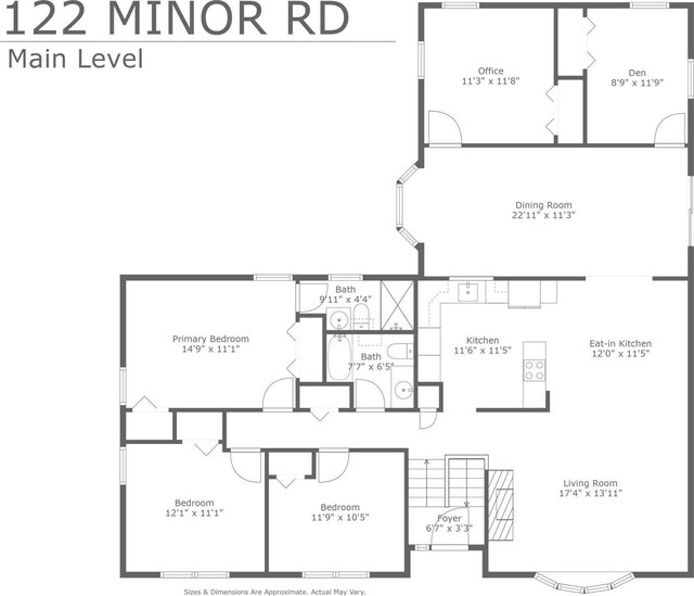 122 Minor Rd, Brewster, NY 10509 - property floor plan
