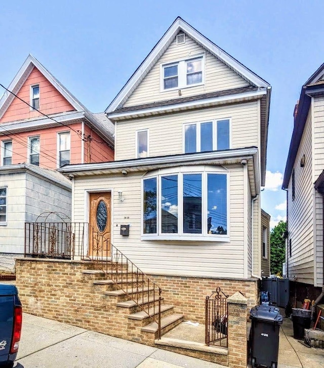 6731 52nd Rd, Maspeth, NY 11378 - traditional style home featuring fence