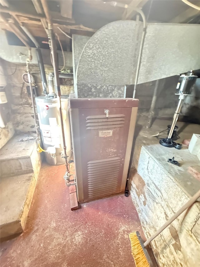 37 New Ave, Yonkers, NY 10704 - utility room with water heater