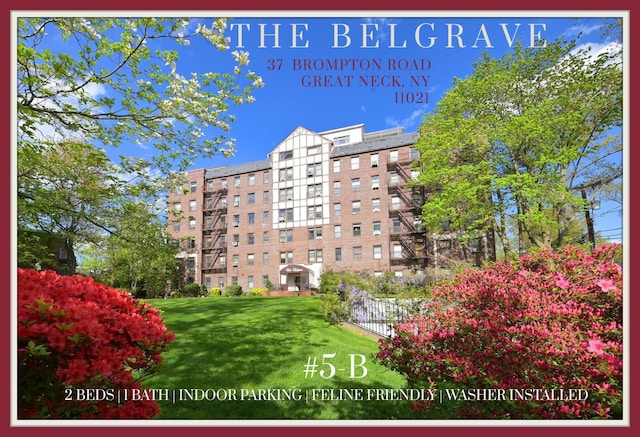 37BROMPTON Road 5-B, Great Neck, NY 11021 - view of apartment building / complex