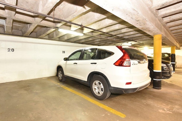 37BROMPTON Road 5-B, Great Neck, NY 11021 - view of parking garage