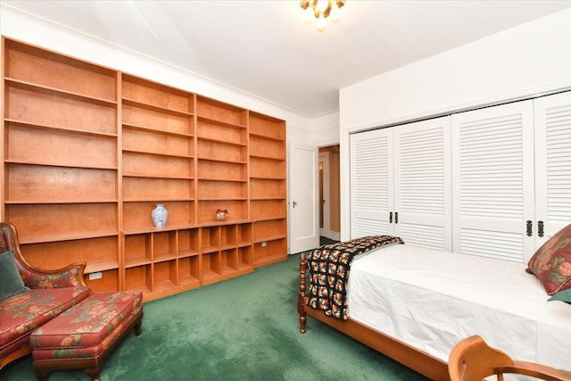 37BROMPTON Road 5-B, Great Neck, NY 11021 - bedroom featuring carpet and a closet