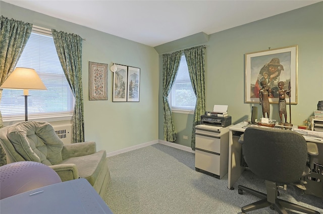 7 Southminster Dr, White Plains, NY 10604 - carpeted home office with baseboards